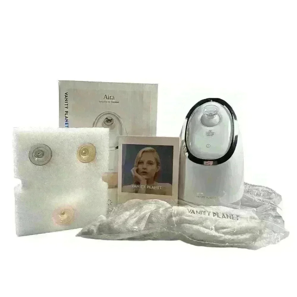 NWT VANITY PLANET Aira Ionic Facial Steamer Beauty Award Winner Skincare